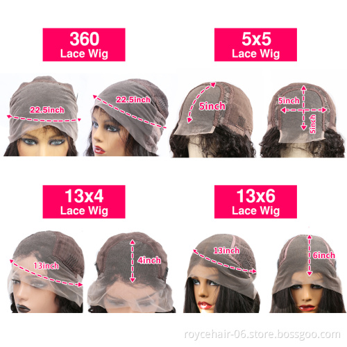 Super Long Human Hair Lace Wigs Vendor,Wholesale 150% 180% Density Indian Remy Hair Pre Plucked Transparent 360 Lace Front Wig